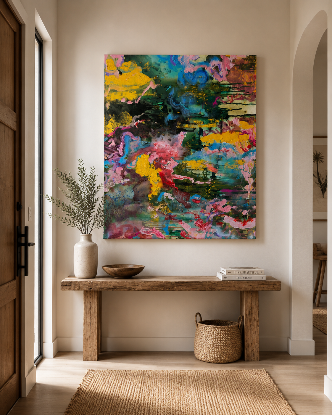 Enchanted Waters sold original abstract artwork by Georgia Stevens