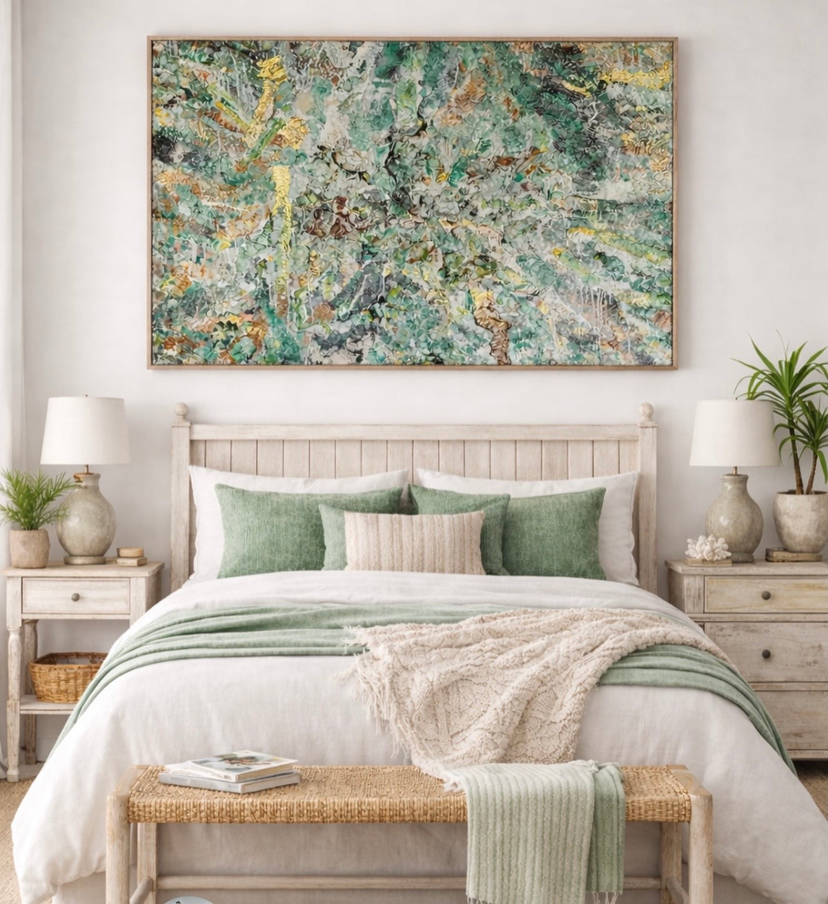 Welcoming Wild sold original abstract artwork by Georgia Stevens